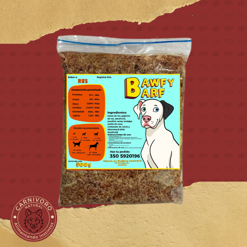 Bawfy Barf Res 500gr