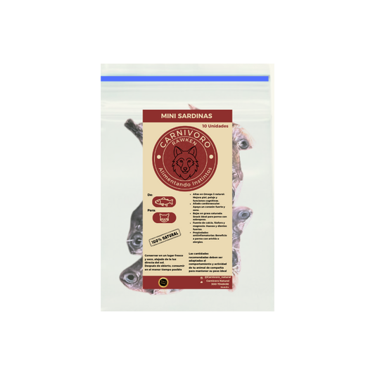 Carnivoro Mini Sardina x 10