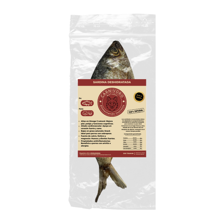 Carnivoro Sardina Deshidratada