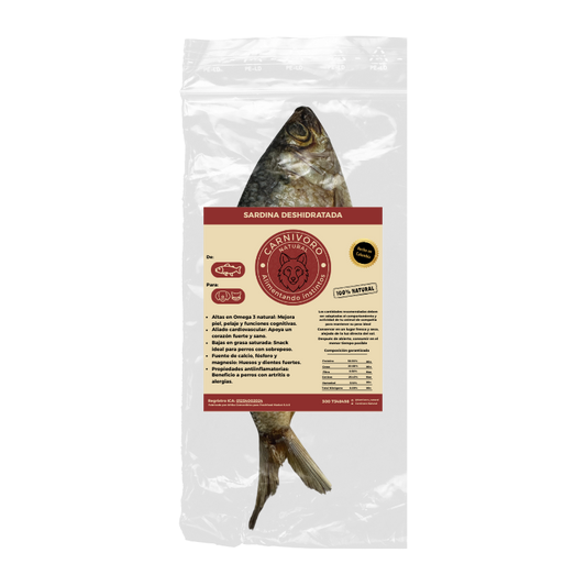 Carnivoro Sardina Deshidratada