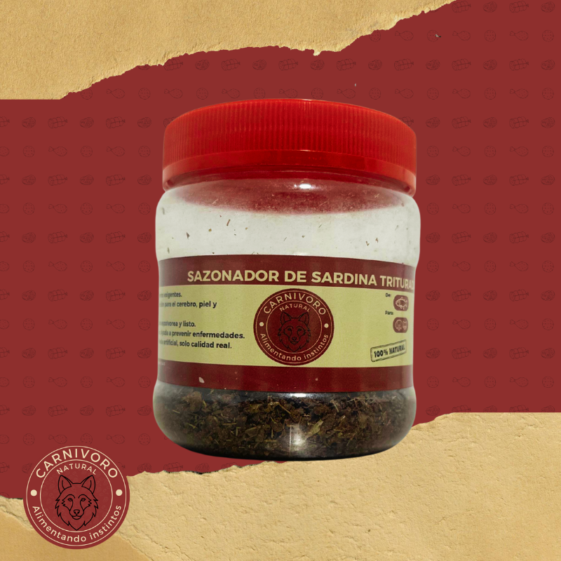 Carnivoro Sazonador De Sardina Para Perros